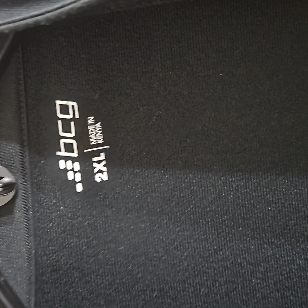 BCG Black Jacket with full zipper, 2XL - Picture 4 of 6